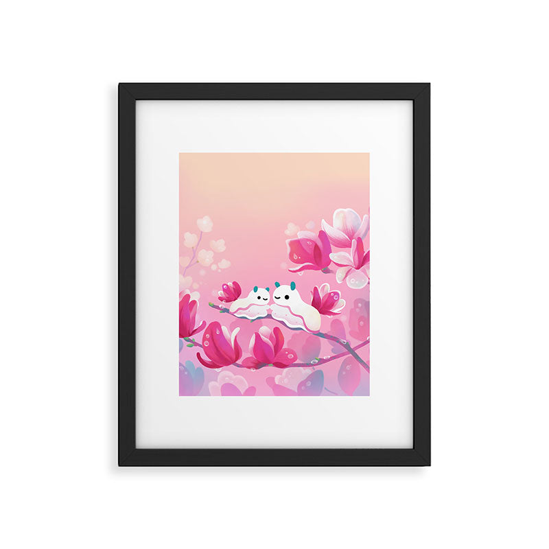 Magnolia sea slug Framed Art Print Gallery Image 5