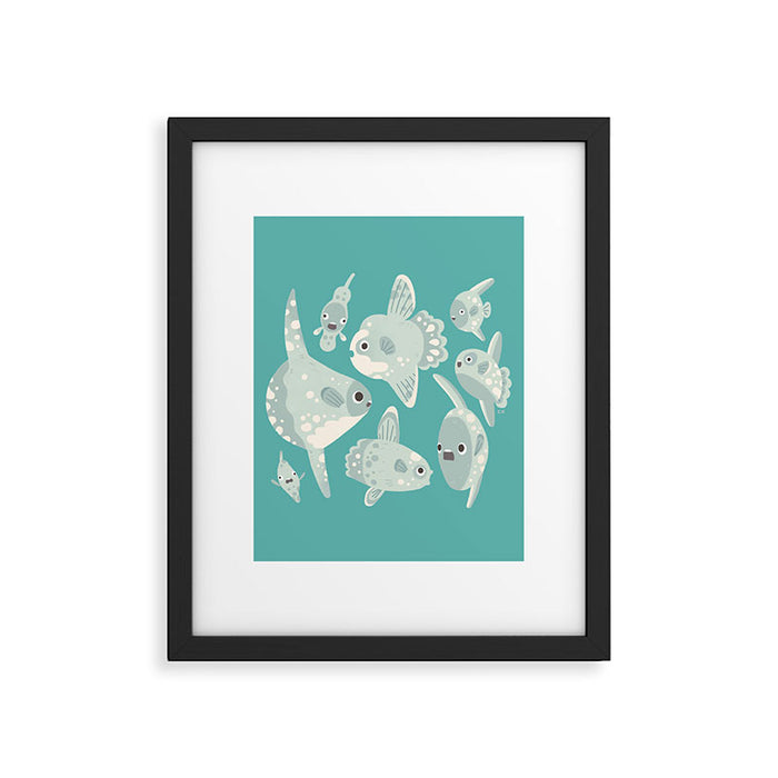 Mola mola Framed Art Print Gallery Image 1