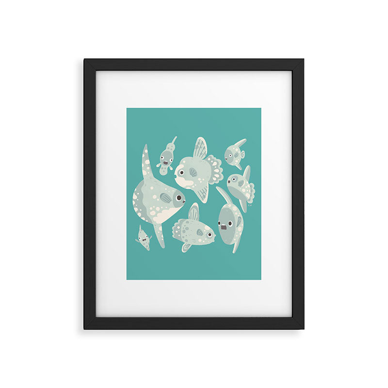 Mola mola Framed Art Print Gallery Image 6