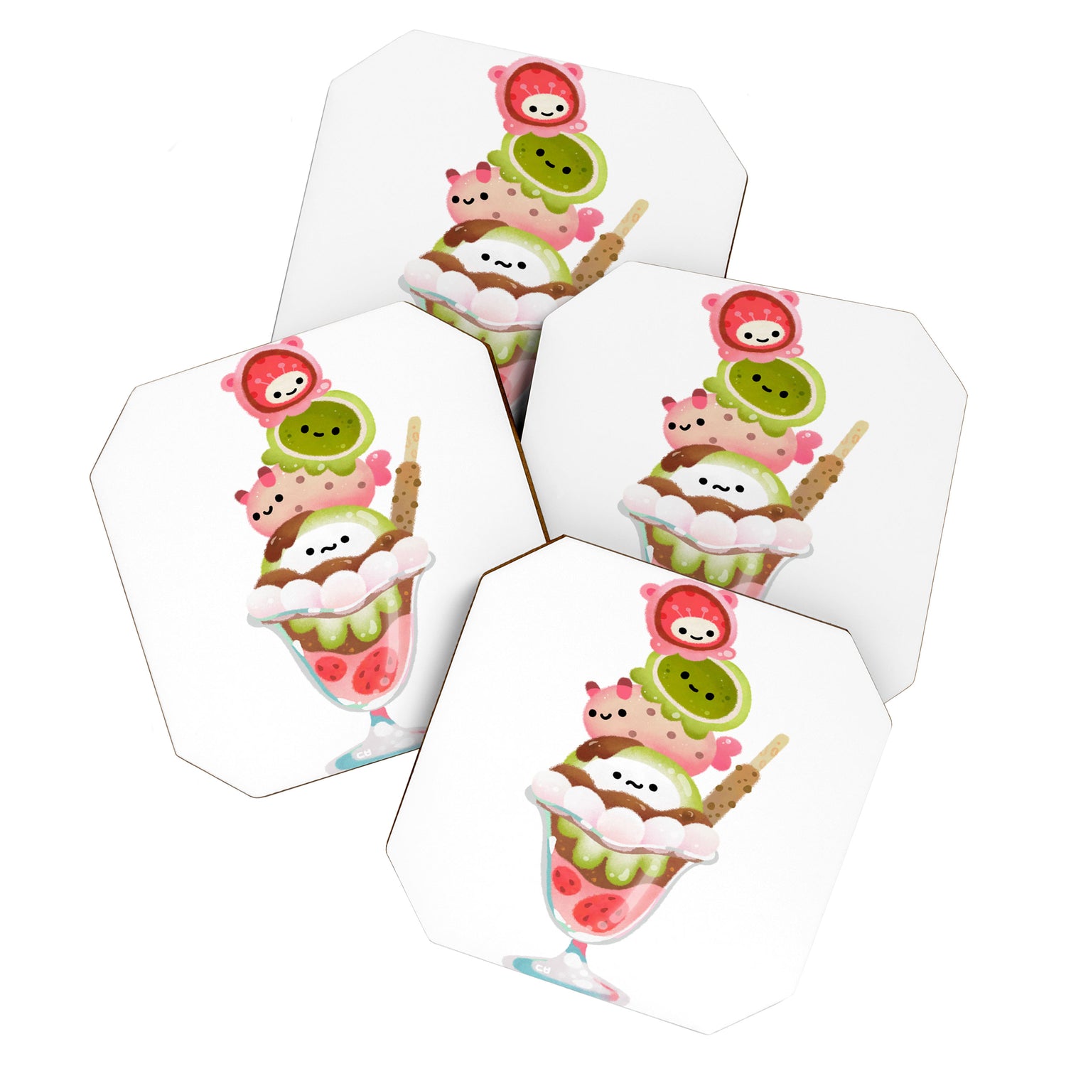 Mollusk parfait Coaster Gallery Image 1