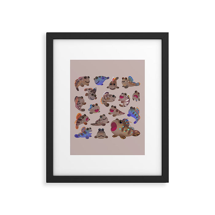 Mudskipper Framed Art Print Gallery Image 1