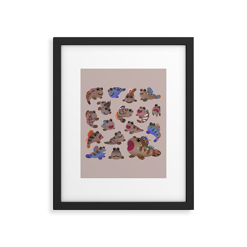 Mudskipper Framed Art Print Gallery Image 6