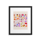 mushroom - light Framed Art Print Gallery Image 6