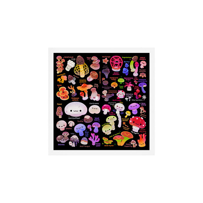 Mushroom - name Art Print Gallery Image 1