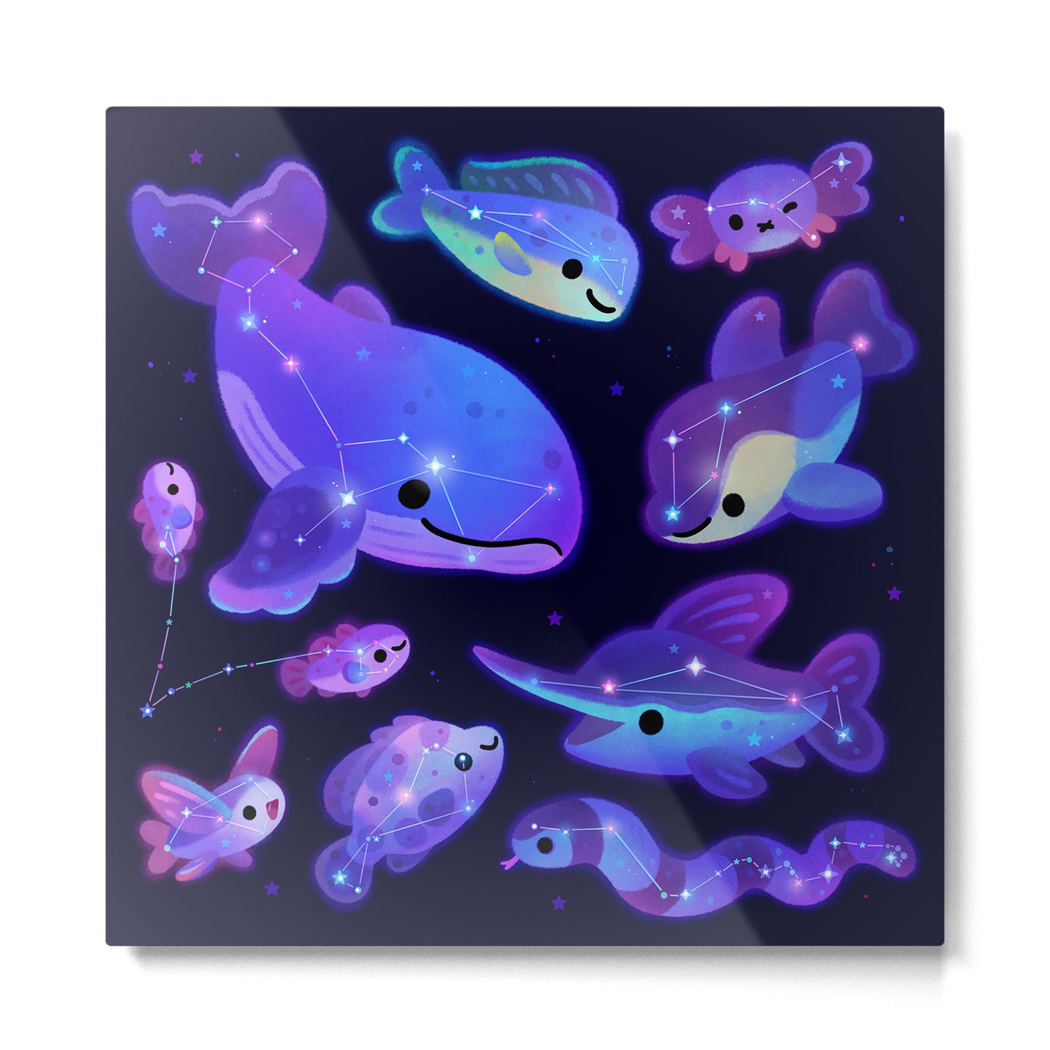 Ocean constellations Metal Print Gallery Image 2