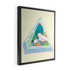 Ocean terrarium - Sea slug Framed Canvas Print Gallery Image 2