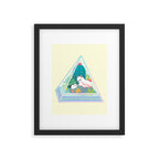 Ocean terrarium - Sea slug Framed Art Print Gallery Image 6