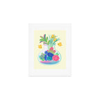 Ocean terrarium - Sea turtle Art Print Gallery Image 1