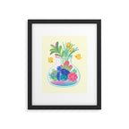 Ocean terrarium - Sea turtle Framed Art Print Gallery Image 6