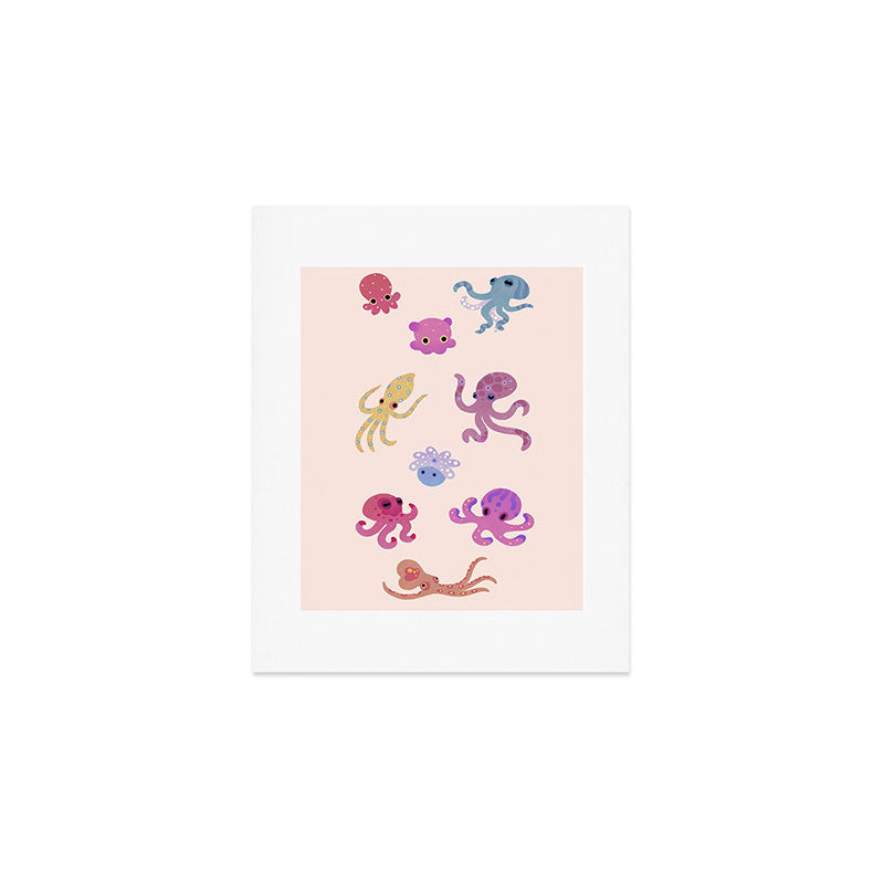 Octopus Art Print Gallery Image 1