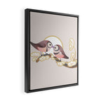 Owl finch Framed Canvas Print Gallery Image 2