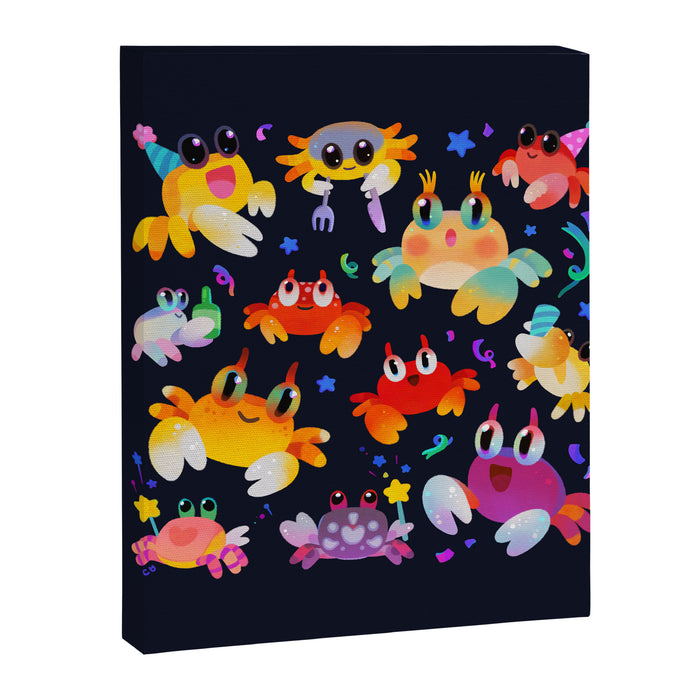 Party crab Canvas Print Gallery Image 1