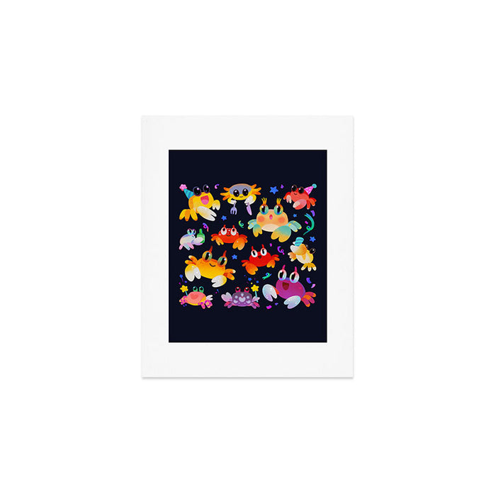 Party crab Art Print Gallery Image 1