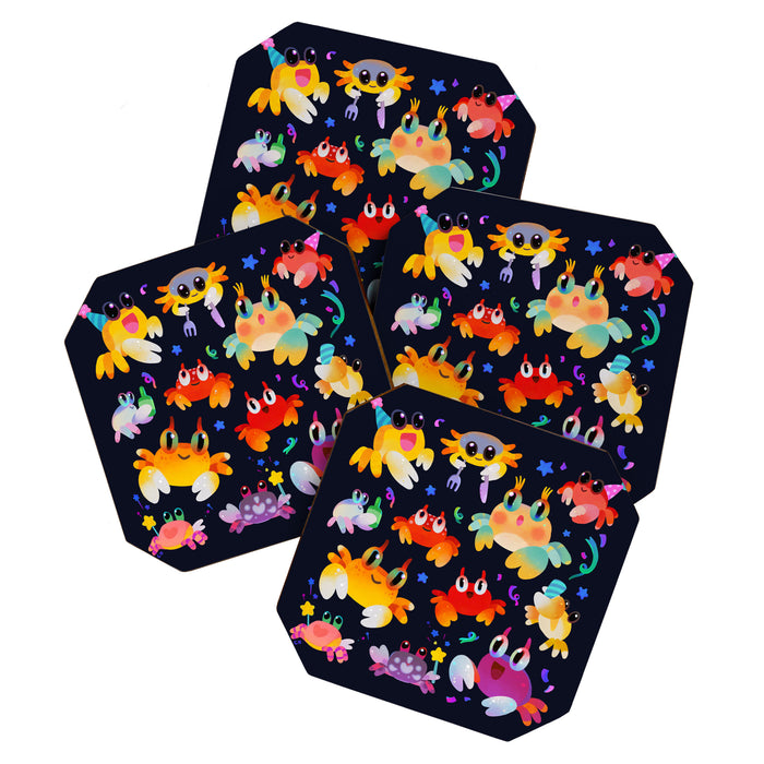 Party crab Coaster Gallery Image 1