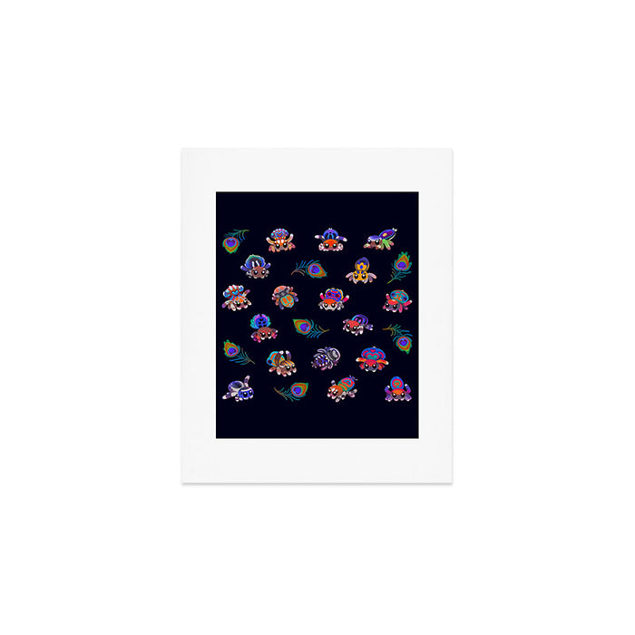 Peacock spider Art Print Gallery Image 1