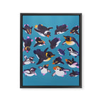 Penguin day Framed Canvas Print Gallery Image 8