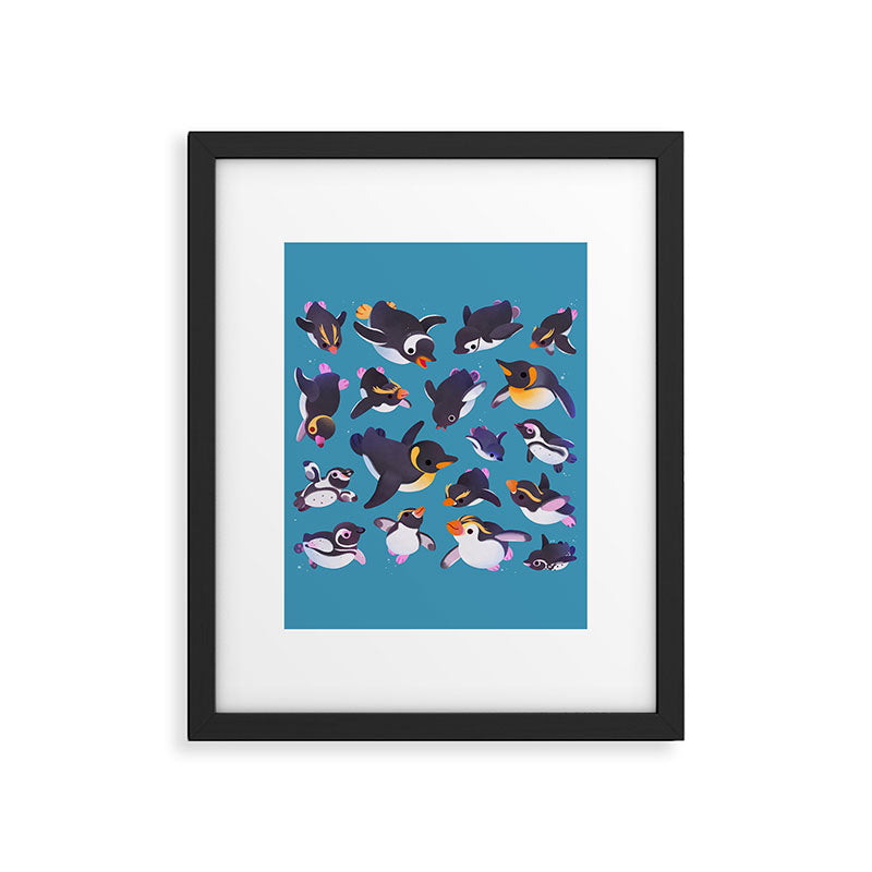Penguin day Framed Art Print Gallery Image 6