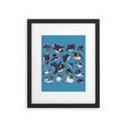 Penguin day Framed Art Print Gallery Image 6