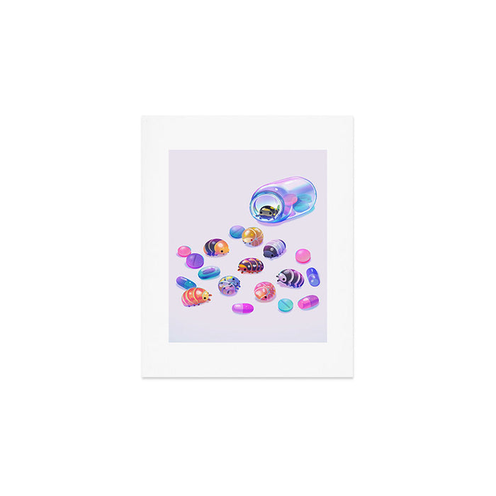 Pill bugs  Art Print Gallery Image 1