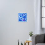 Polka dot shark Art Print Gallery Image 3