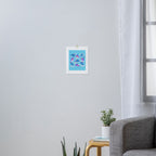 Pteranodon in the blue sky Art Print Gallery Image 3