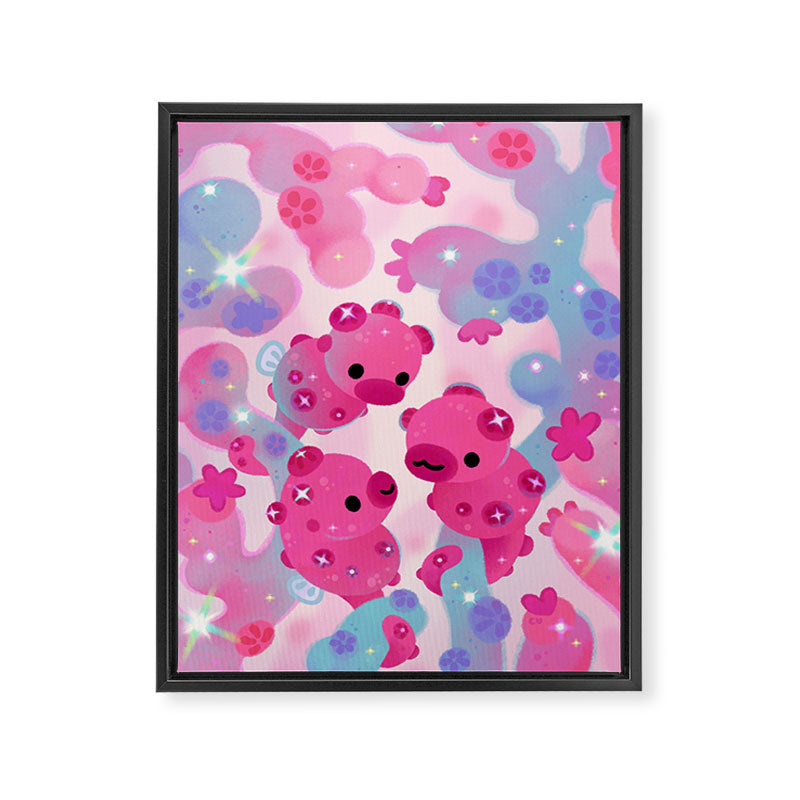 Pygmy seahorse Framed Canvas Print Gallery Image 8