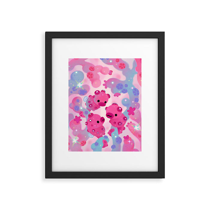 Pygmy seahorse Framed Art Print Gallery Image 1