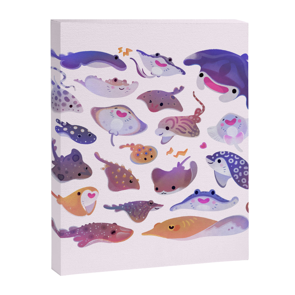 Ray day 1 - bright Canvas Print Gallery Image 6