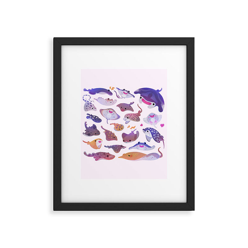 Ray day 1 - bright Framed Art Print Gallery Image 5