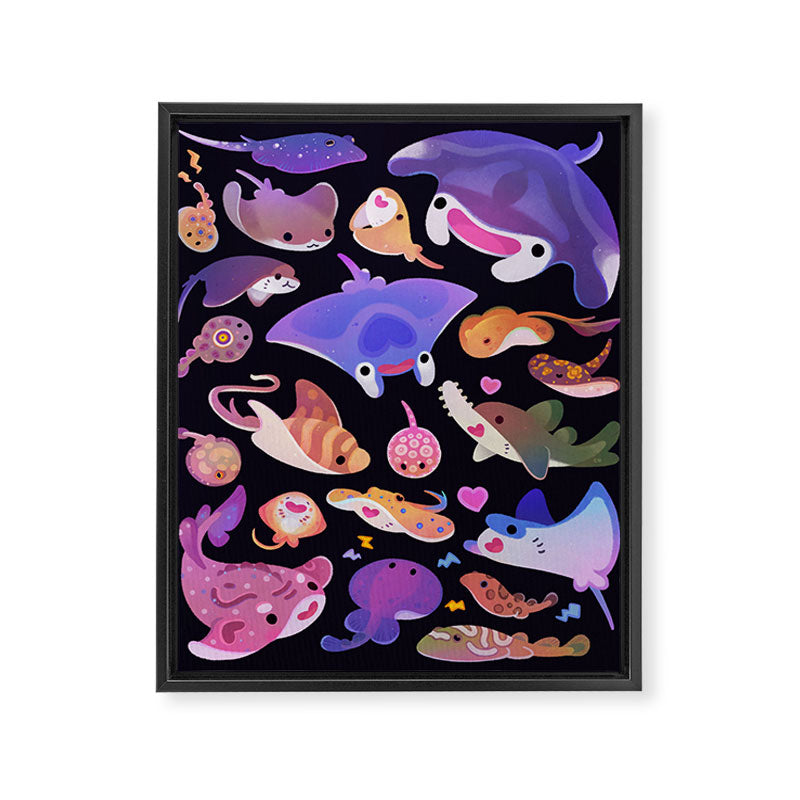 Ray day 2 Framed Canvas Print Gallery Image 8