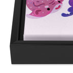 Ray day 2 - pastel Framed Canvas Print Gallery Image 3