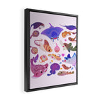 Ray day 2 - pastel Framed Canvas Print Gallery Image 2