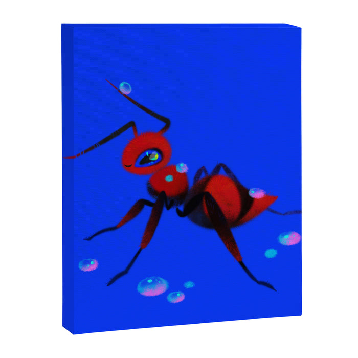 Red velvet ant Canvas Print Gallery Image 1