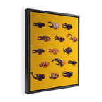 Rhino and Stag Framed Canvas Print Gallery Image 2
