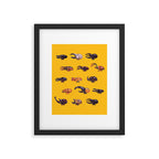 Rhino and Stag Framed Art Print Gallery Image 6