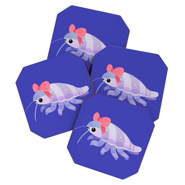 Ribbon giant isopod Coaster Gallery Image 1