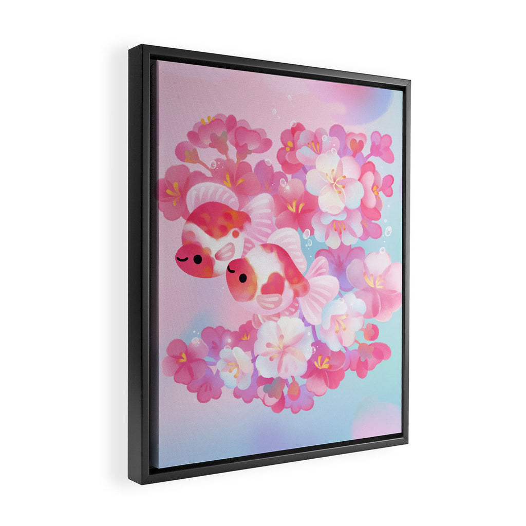 Sakura Ryukin Framed Canvas Print Gallery Image 2