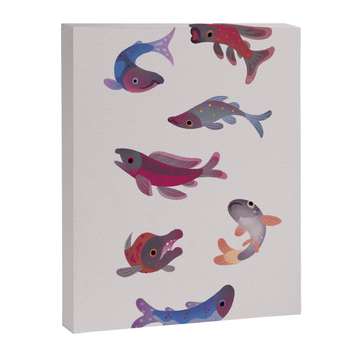 Salmon Canvas Print Gallery Image 1