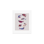 Salmon Art Print Gallery Image 1
