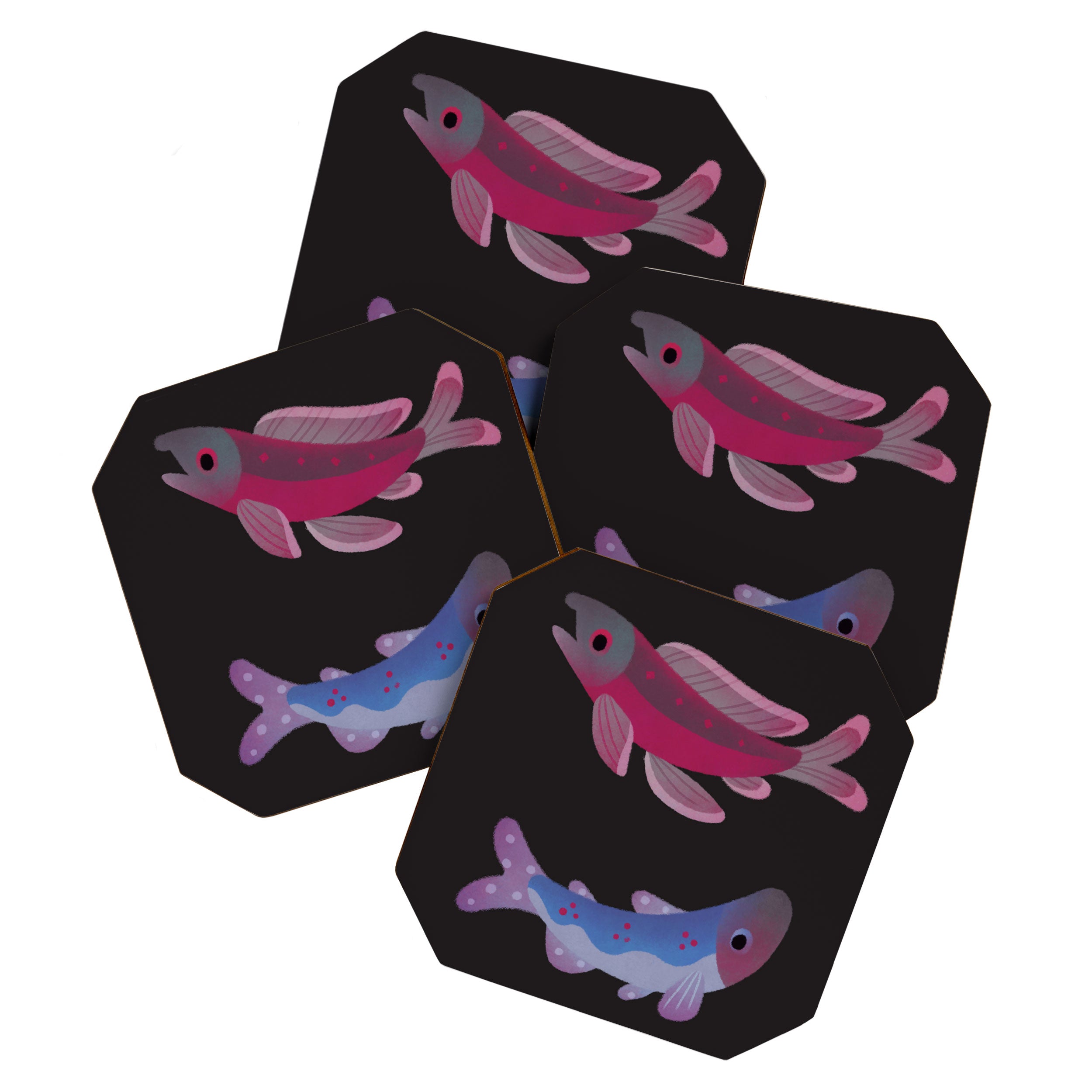 Salmon Coaster Gallery Image 1