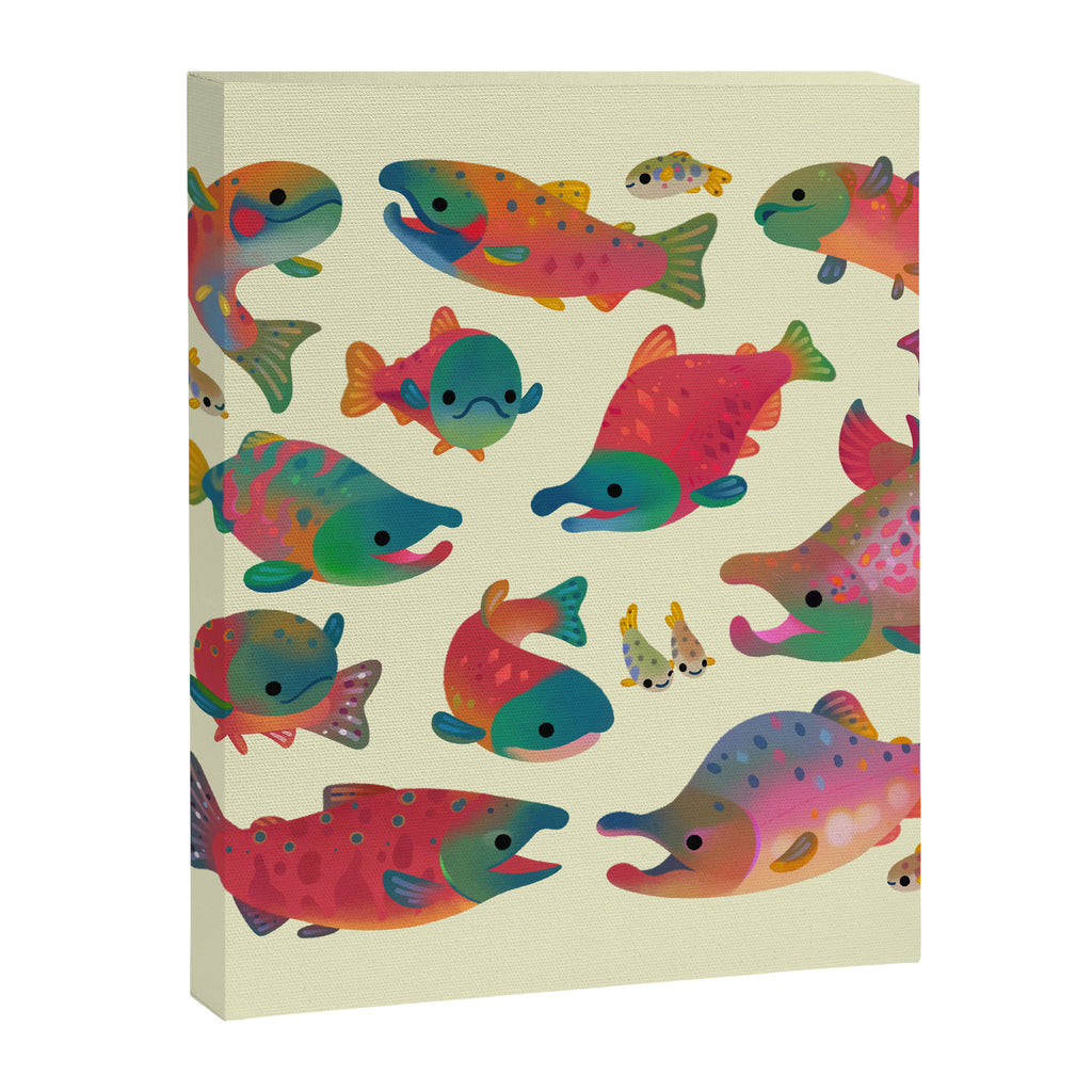 Salmon day Canvas Print Gallery Image 8