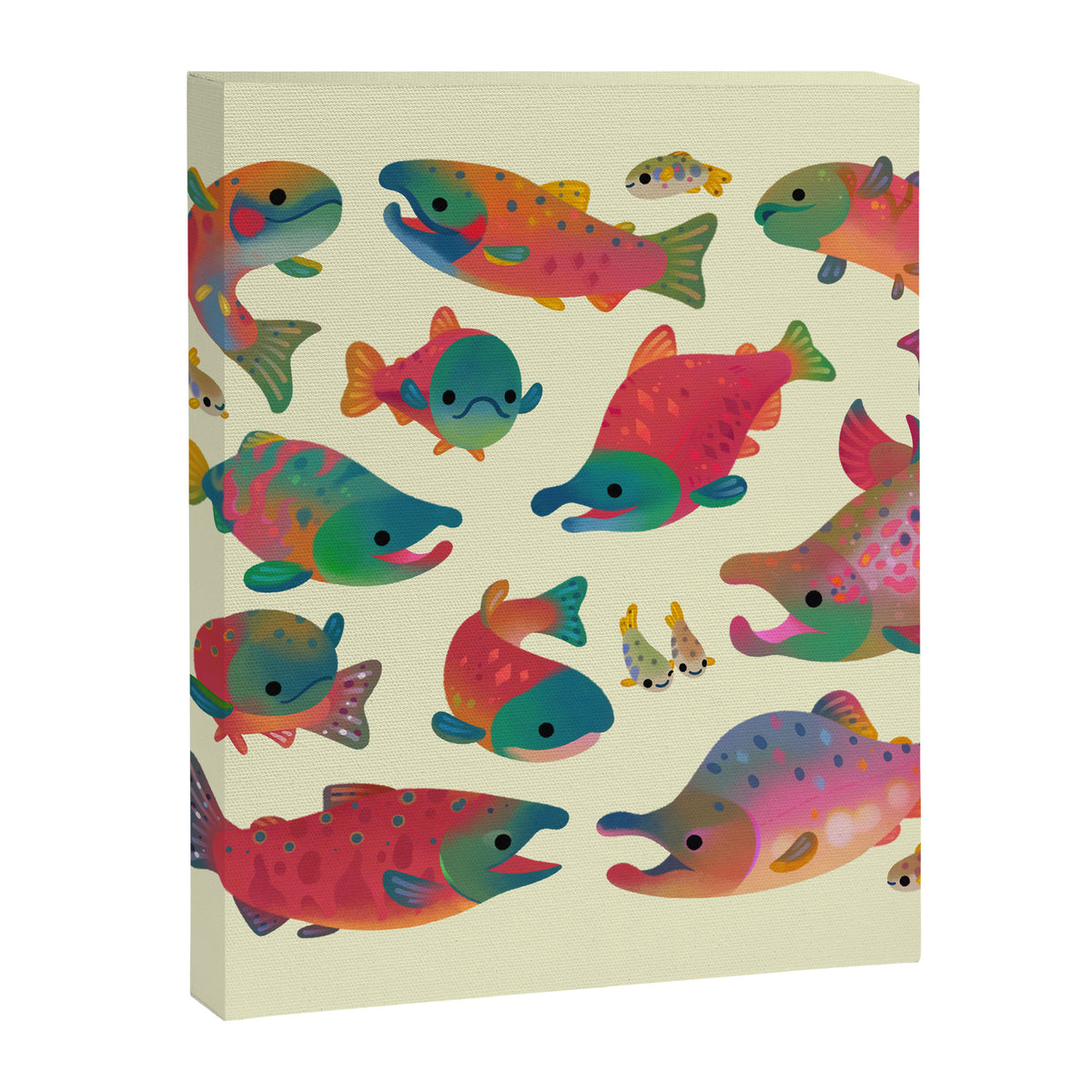 Salmon day Canvas Print Gallery Image 8