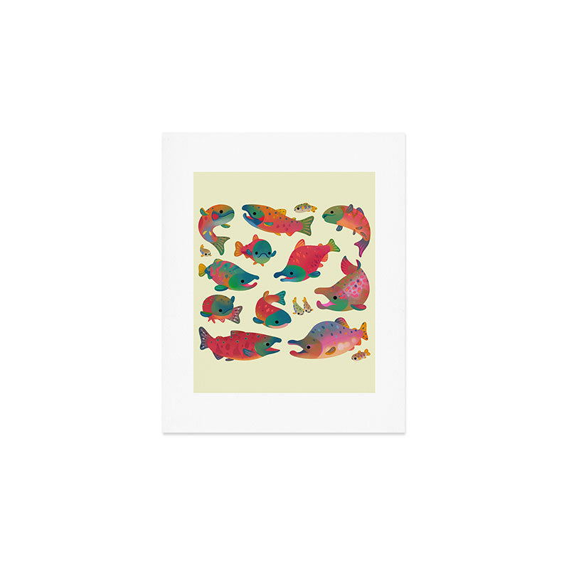 Salmon day Art Print Gallery Image 1