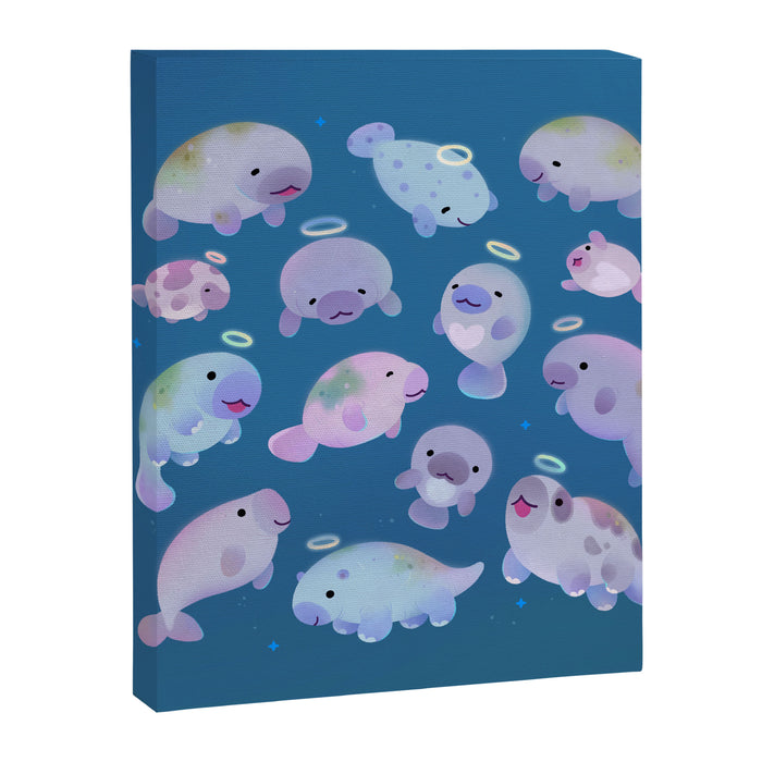 Sea cow (Sirenians) Canvas Print Gallery Image 1