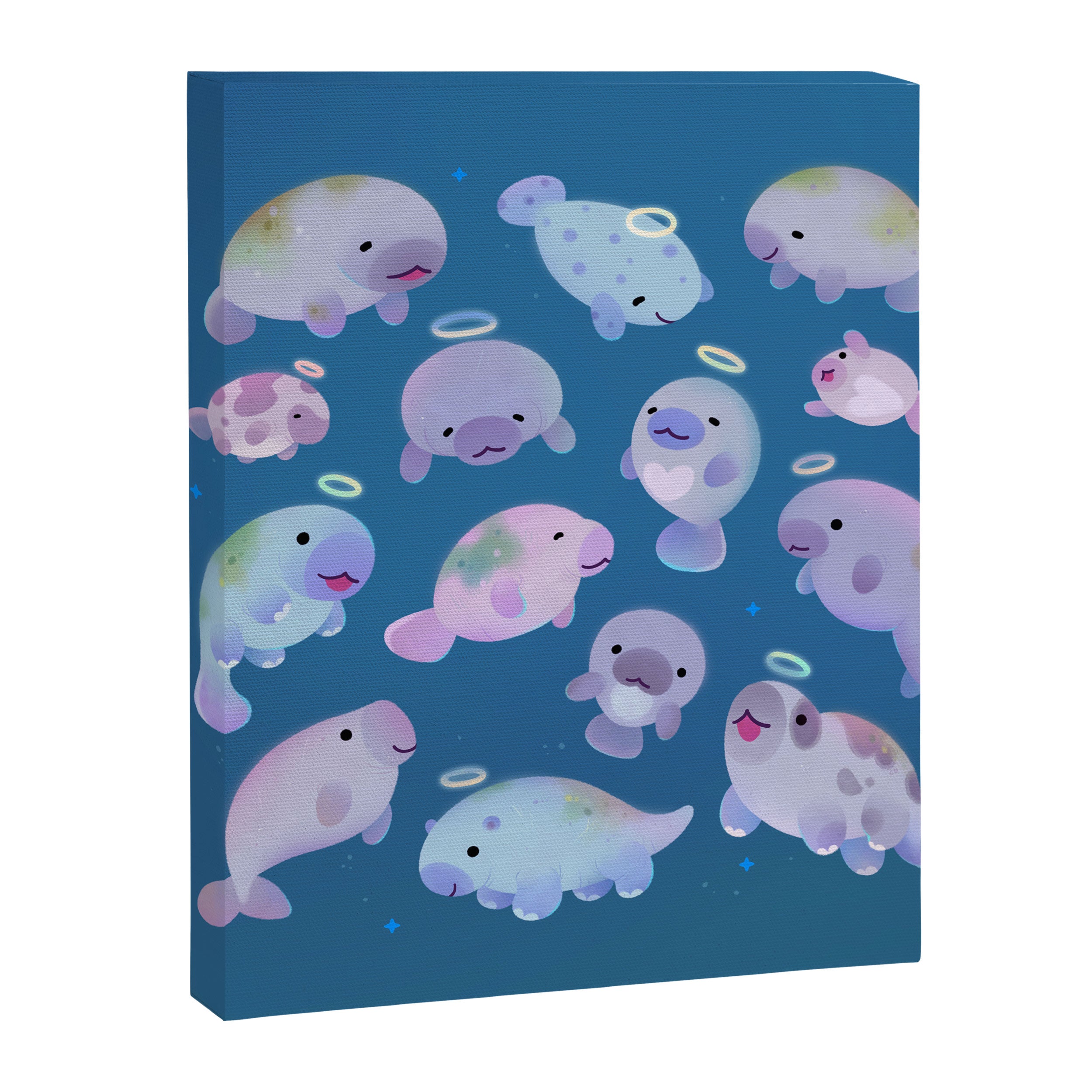 Sea cow (Sirenians) Canvas Print Gallery Image 8