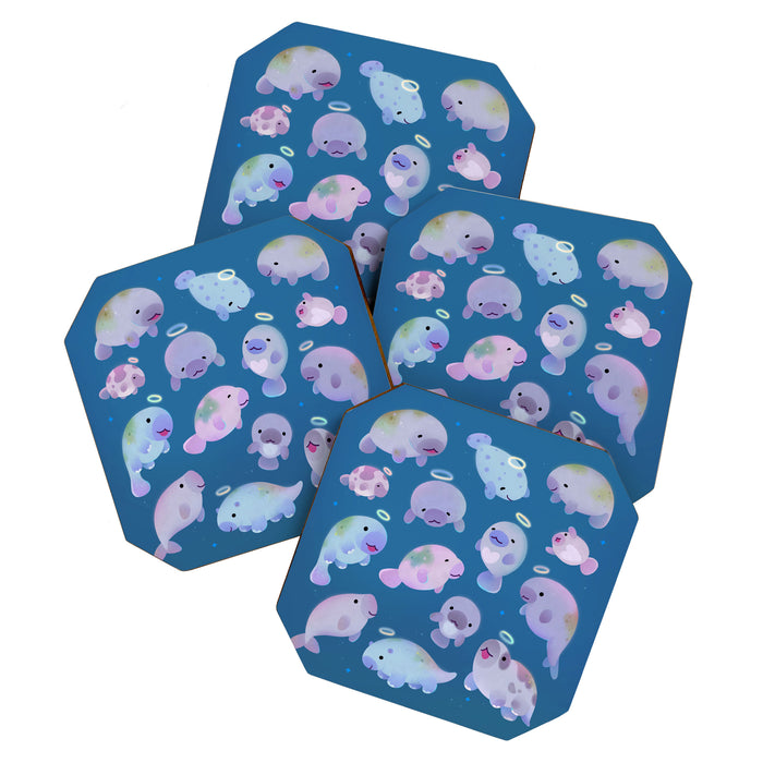 Sea cow (Sirenians) Coaster Gallery Image 1