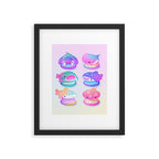 Sea macaron Framed Art Print Gallery Image 6