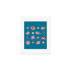 Sea Peppermint Candies Art Print Gallery Image 1