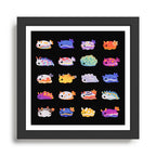 Sea Slug Day Framed Art Print Gallery Image 1