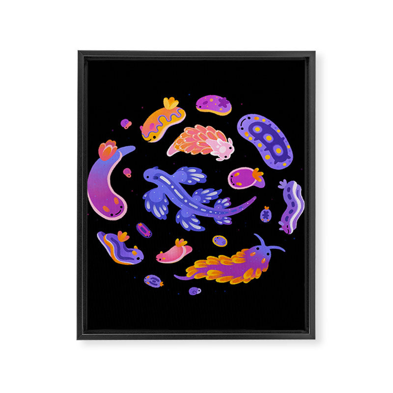 Sea slug Framed Canvas Print Gallery Image 6